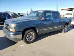 Chevrolet Vehiculos salvage en venta: 2007 Chevrolet Silverado C1500 Classic Crew Cab