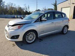 Salvage cars for sale at Savannah, GA auction: 2013 Ford C-MAX SEL