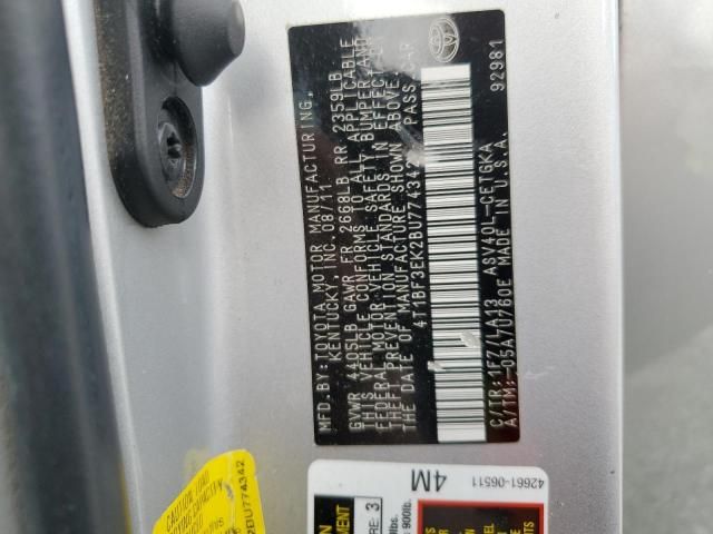 2011 Toyota Camry Base