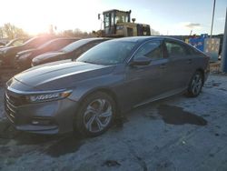 Salvage cars for sale at Duryea, PA auction: 2018 Honda Accord EXL