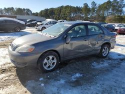 Salvage cars for sale from Copart Cleveland: 2007 Toyota Corolla CE