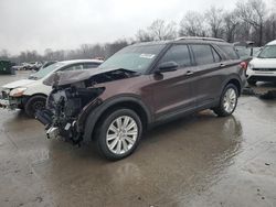 Ford Explorer Limited salvage cars for sale: 2020 Ford Explorer Limited