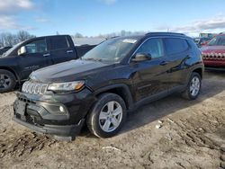 Salvage SUVs for sale at auction: 2022 Jeep Compass Latitude