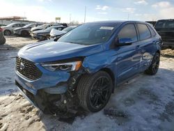 Vehiculos salvage en venta de Copart Cahokia Heights, IL: 2019 Ford Edge ST