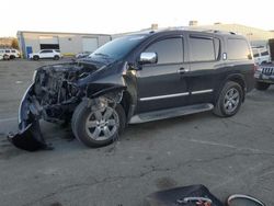 Salvage cars for sale at Vallejo, CA auction: 2011 Nissan Armada Platinum