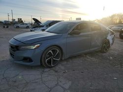 Honda salvage cars for sale: 2021 Honda Accord Sport SE