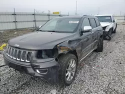 Jeep salvage cars for sale: 2016 Jeep Grand Cherokee Summit