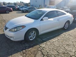 Salvage cars for sale at Vallejo, CA auction: 2005 Toyota Camry Solara SE