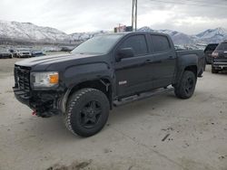 Salvage cars for sale at Farr West, UT auction: 2016 GMC Canyon SLE