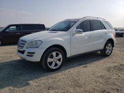 Mercedes-Benz salvage cars for sale: 2011 Mercedes-Benz ML 350 4matic