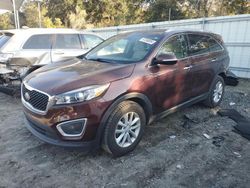 Salvage cars for sale at Savannah, GA auction: 2018 KIA Sorento LX