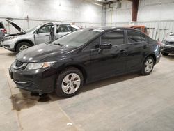 Salvage cars for sale from Copart Milwaukee, WI: 2015 Honda Civic LX