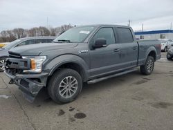 Salvage cars for sale at Ham Lake, MN auction: 2018 Ford F150 Supercrew