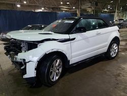 Salvage cars for sale at Woodhaven, MI auction: 2017 Land Rover Range Rover Evoque HSE Dynamic