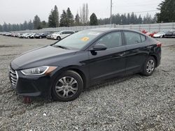 Salvage cars for sale at Graham, WA auction: 2018 Hyundai Elantra SE