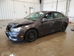 Salvage cars for sale at Franklin, WI auction: 2015 Chevrolet Cruze LTZ