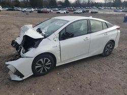 Salvage cars for sale at Madisonville, TN auction: 2017 Toyota Prius Prime