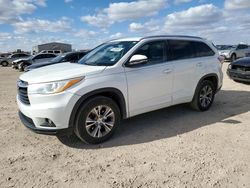 2014 Toyota Highlander XLE en venta en Amarillo, TX