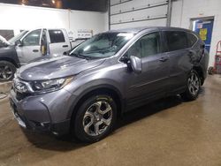 Salvage cars for sale at Blaine, MN auction: 2017 Honda CR-V EXL