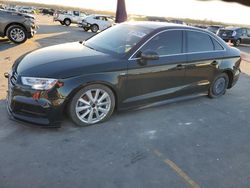 Salvage cars for sale at Grand Prairie, TX auction: 2017 Audi A3 Premium Plus