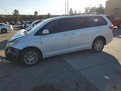 Toyota Vehiculos salvage en venta: 2017 Toyota Sienna XLE