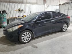 Salvage cars for sale at Tulsa, OK auction: 2012 Hyundai Elantra GLS