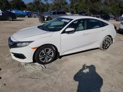 Salvage cars for sale from Copart Ocala, FL: 2017 Honda Civic LX