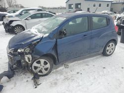 Salvage cars for sale at Barberton, OH auction: 2022 Chevrolet Spark LS