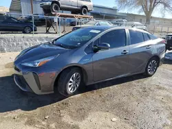 Salvage cars for sale at auction: 2020 Toyota Prius L