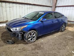 Salvage cars for sale from Copart Houston, TX: 2019 KIA Forte FE