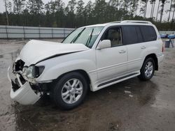 Salvage cars for sale at Harleyville, SC auction: 2004 Lexus LX 470