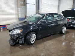 Salvage cars for sale from Copart Ham Lake, MN: 2017 Nissan Sentra S