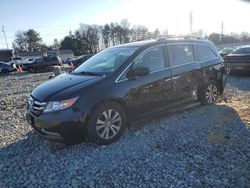 Salvage cars for sale at Mebane, NC auction: 2017 Honda Odyssey EXL