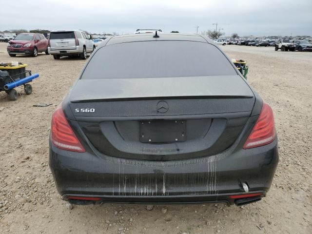 2016 Mercedes-Benz S 550