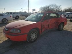 Salvage cars for sale at Oklahoma City, OK auction: 2000 Chevrolet Impala