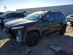 Salvage cars for sale at Jacksonville, FL auction: 2014 Jeep Cherokee Trailhawk