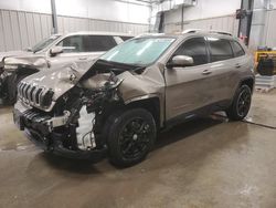 Salvage cars for sale from Copart Casper, WY: 2016 Jeep Cherokee Latitude