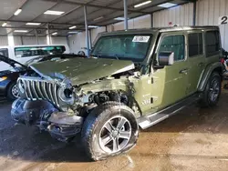 Jeep Wrangler Sahara salvage cars for sale: 2023 Jeep Wrangler Sahara