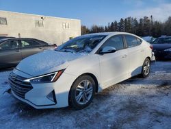 Salvage cars for sale at Cookstown, ON auction: 2020 Hyundai Elantra SEL