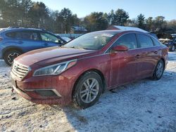 Salvage cars for sale at Mendon, MA auction: 2016 Hyundai Sonata SE