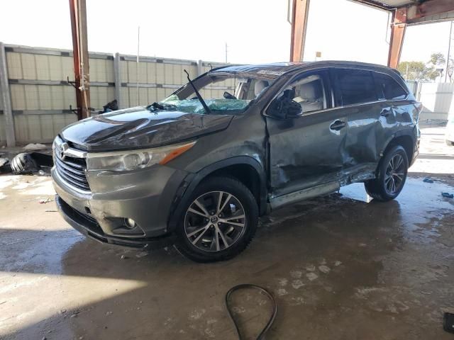 2016 Toyota Highlander XLE