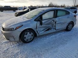 Salvage cars for sale at auction: 2017 KIA Forte LX