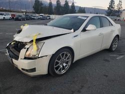 Salvage cars for sale from Copart Rancho Cucamonga, CA: 2009 Cadillac CTS HI Feature V6