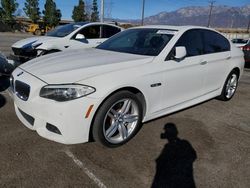 Salvage cars for sale at Rancho Cucamonga, CA auction: 2012 BMW 535 I