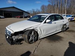 Salvage cars for sale from Copart East Granby, CT: 2017 Mercedes-Benz E 300 4matic