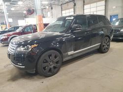 Salvage cars for sale at Blaine, MN auction: 2013 Land Rover Range Rover Supercharged