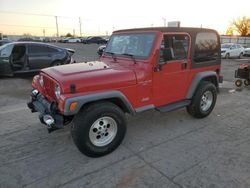 1998 Jeep Wrangler / TJ Sport en venta en Oklahoma City, OK