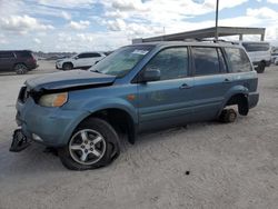 Salvage cars for sale at West Palm Beach, FL auction: 2007 Honda Pilot EXL