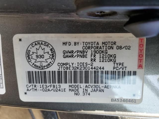 2003 Toyota Camry LE