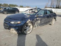 Salvage cars for sale at Dunn, NC auction: 2016 Chevrolet Malibu LT